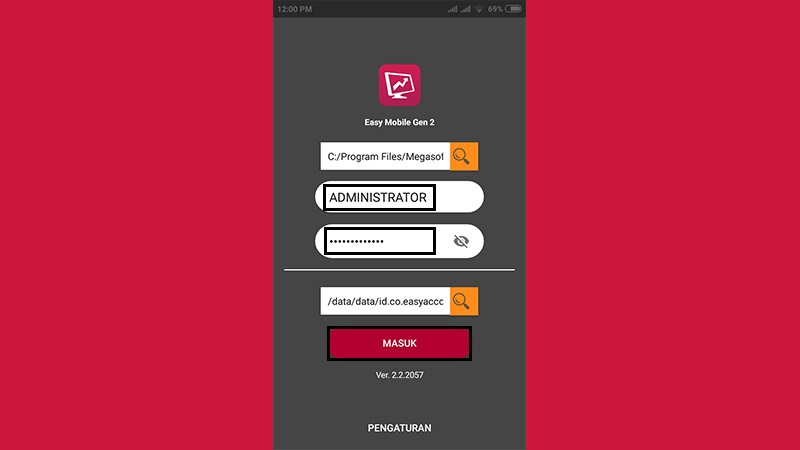 Setting Easy Mobile di Jaringan yang Sama - Dukungan Easy